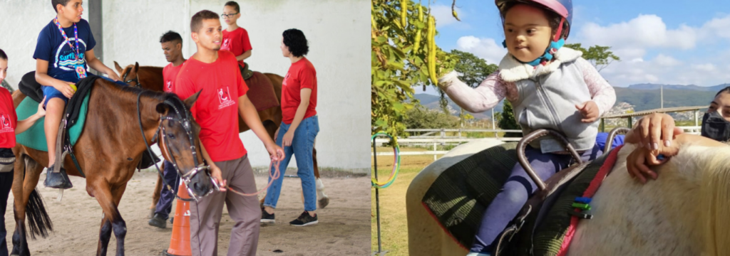 A equoterapia é uma abordagem única, e Como a Equoterapia Ajuda no Desenvolvimento.