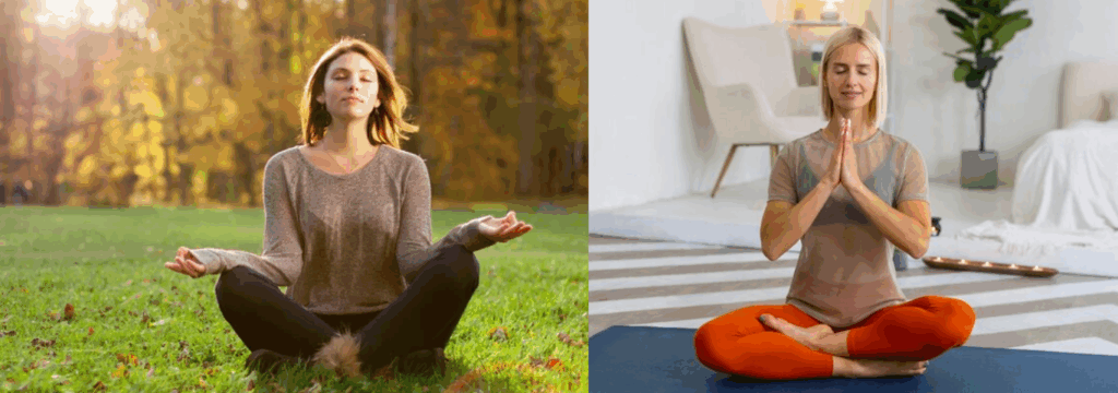 meditação para encontrar a plenitude.