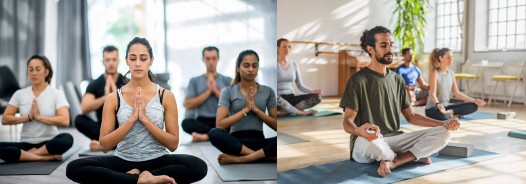 Meditação e yoga como complemento para, Terapias para Saúde Emocional e Mental.