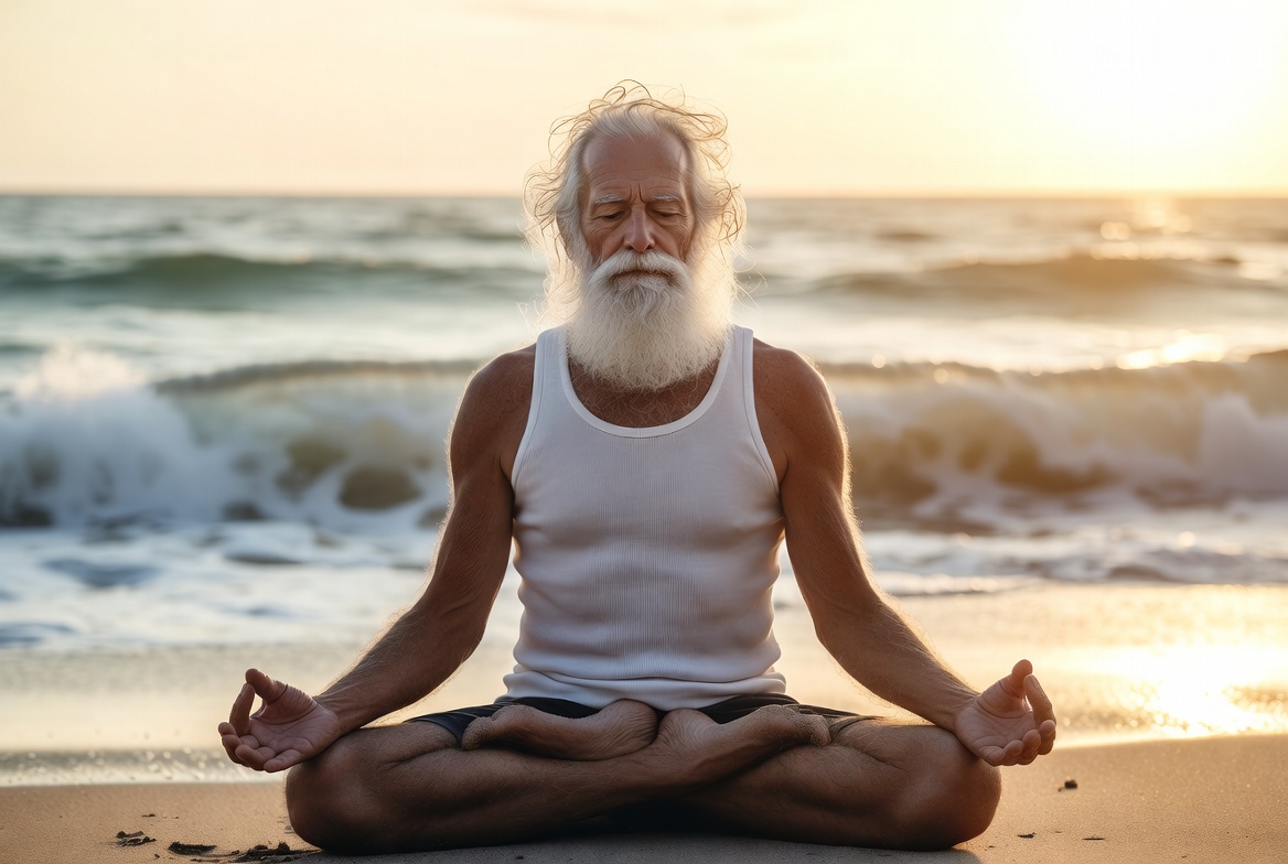 Com otimismo e práticas meditativas podemos manter a espiritualidade em alta. Cultivando Bem-Estar na Maturidade.